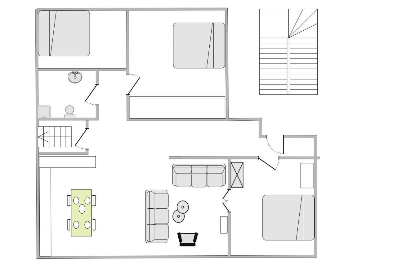 Sanders Arrow - Chic Three-Bedroom Apartment In The Middle Of 哥本哈根 外观 照片